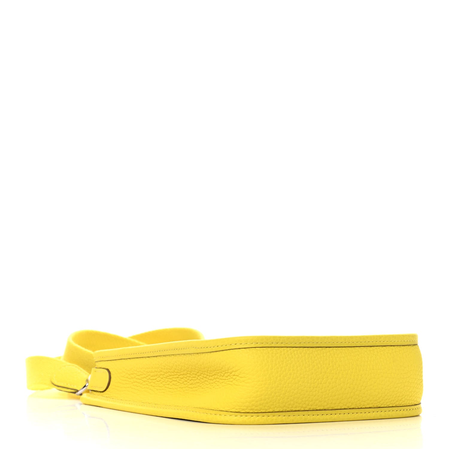 Hermes Taurillon Clemence Evelyne TPM Lime 3 of 4