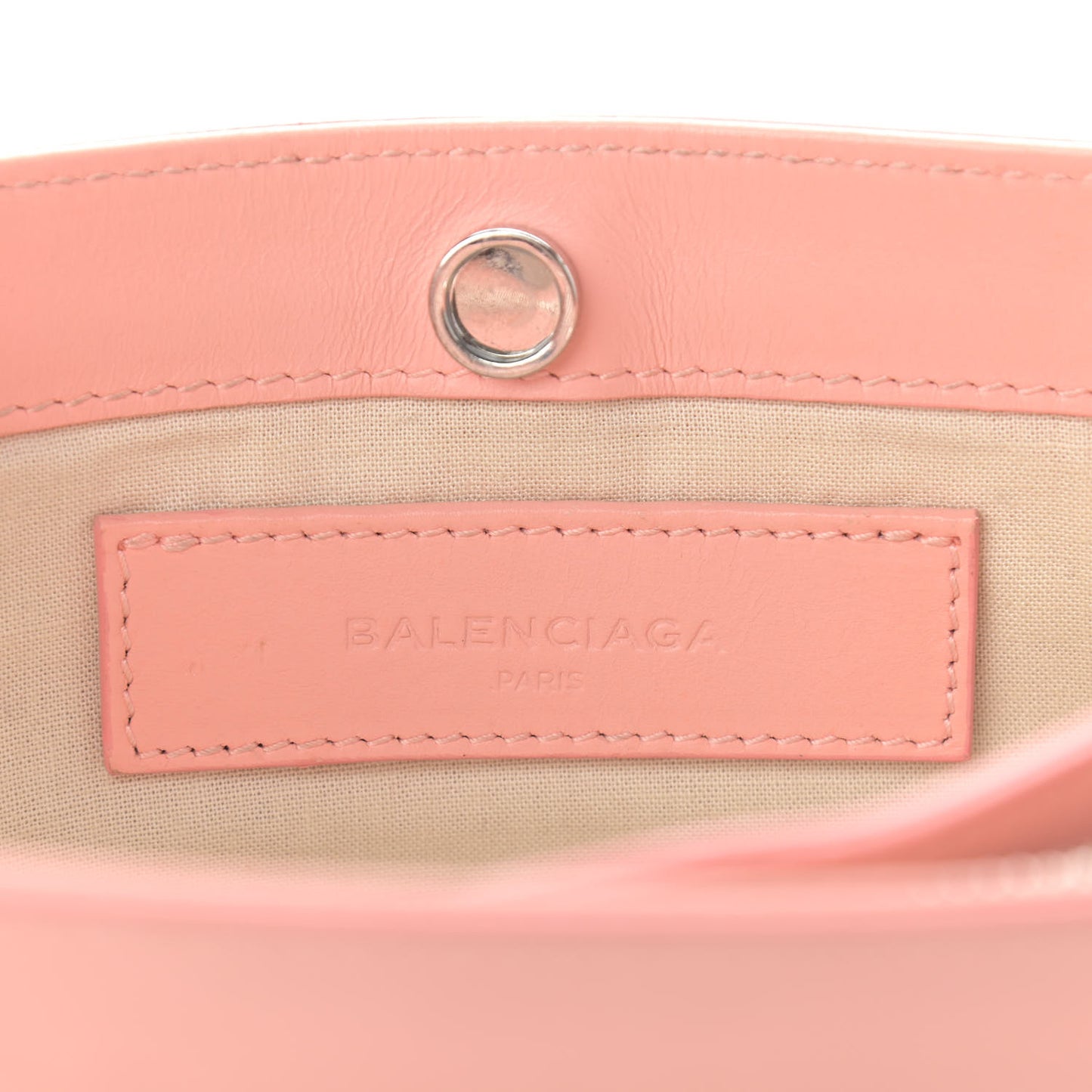 Cotton Canvas Pochette Crossbody Bag Rose Flamingo