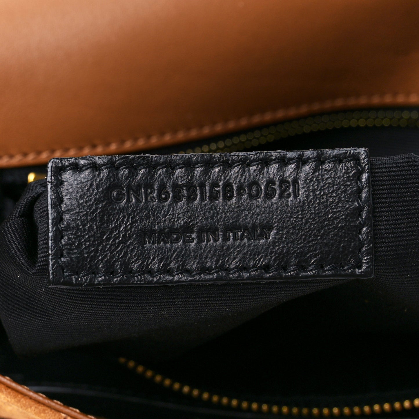 Suede Monogram Medium Niki Chain Satchel Cinnamon