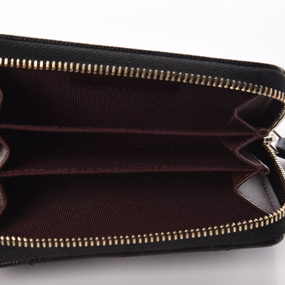 Chanel Caviar Quilted Zip Coin Purse Black 5 of 8