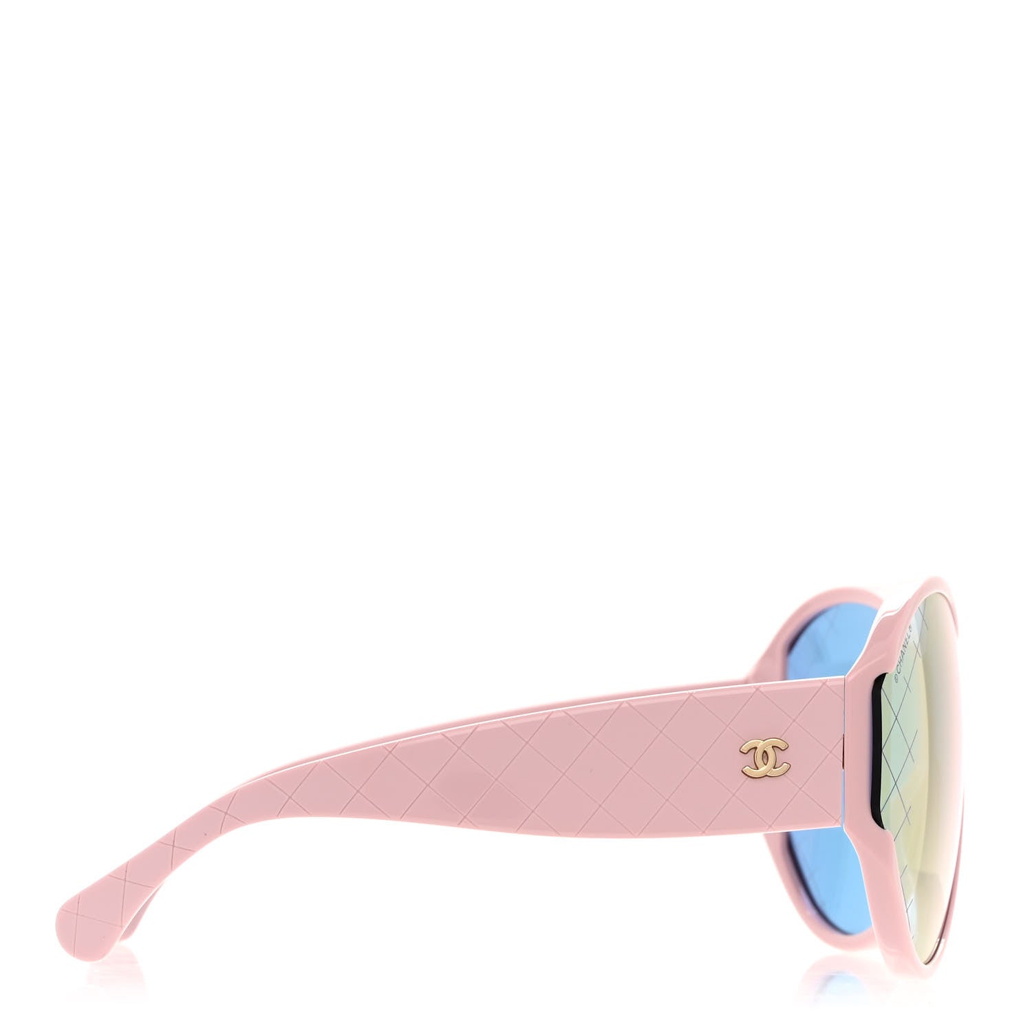 Chanel Acetate Shield Sunglasses 71476 Pink 3 of 8