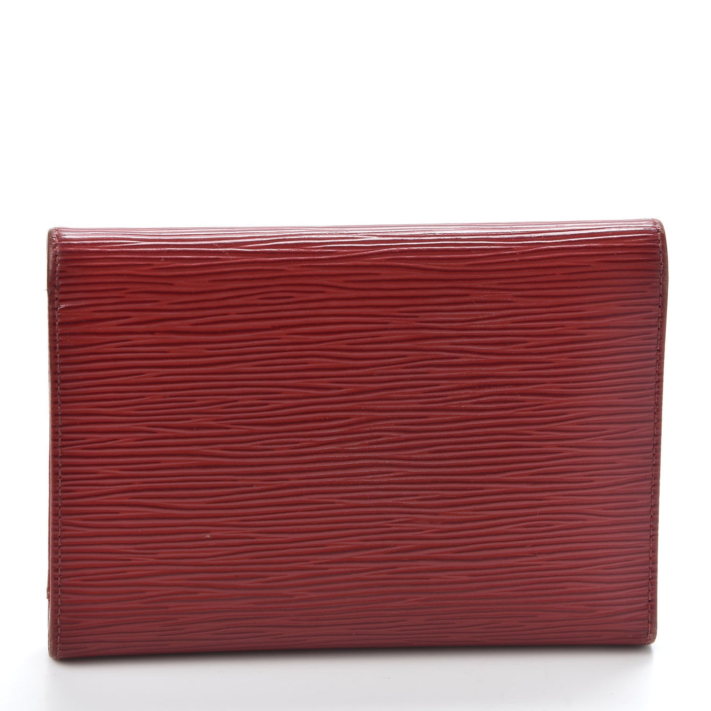 Epi Porte Tresor Etui Papiers Wallet Castillan Red