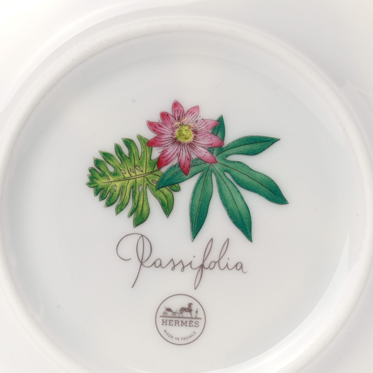 Porcelain Passifolia Bread and Butter Plate N°2 Set of 2