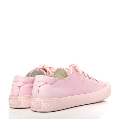 Saint Laurent Calfskin Distressed Bedford Low Top Sneakers 38.5 Fanne Rose 4 of 11
