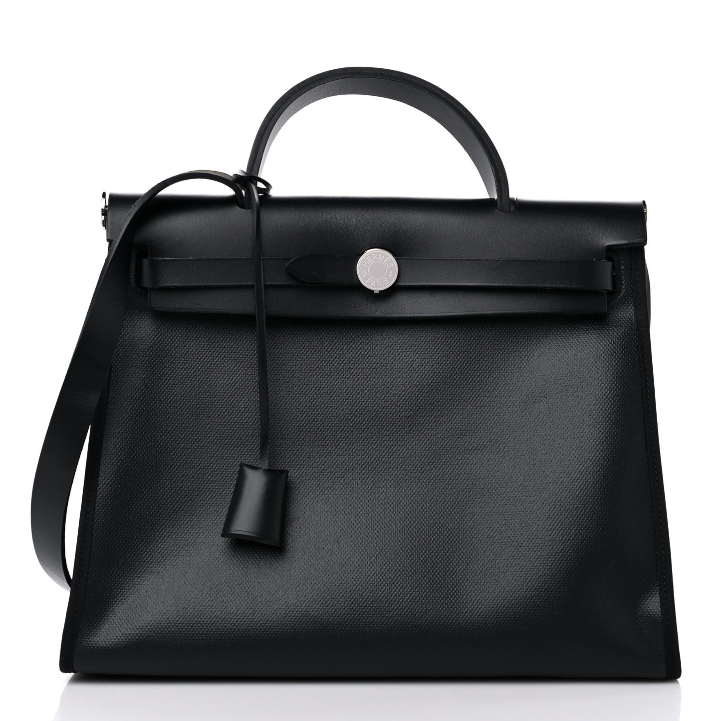 Toile H Berline Vache Hunter Herbag Zip PM 31 Black Ecru