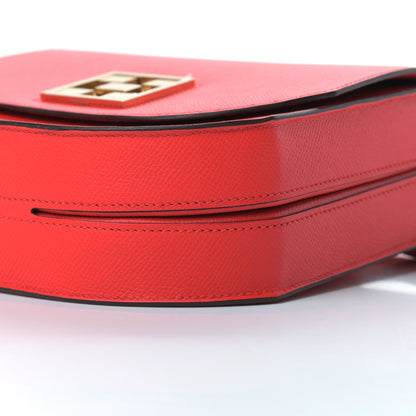 Hermes Epsom Mosaique Au 24-21 Rouge De Coeur 10 of 13