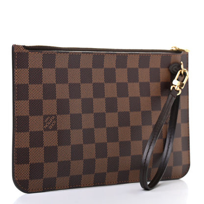 Louis Vuitton Damier Ebene Neverfull MM GM Pochette 3 of 7