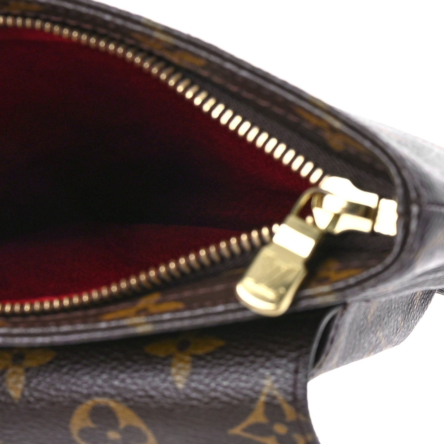 Monogram Partition Wristlet