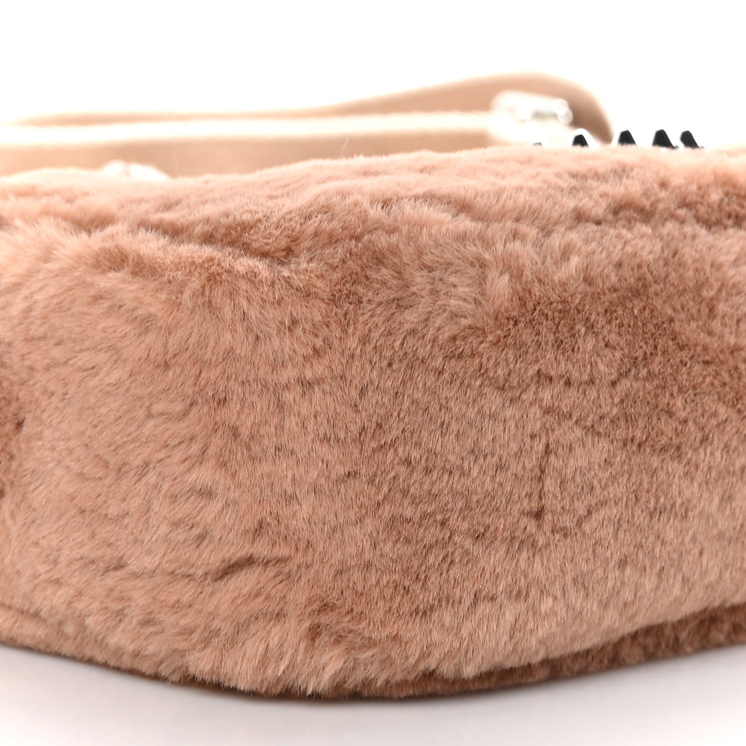 Marc Jacobs Faux Fur Plush Snapshot Camera Bag Brown 7 of 8