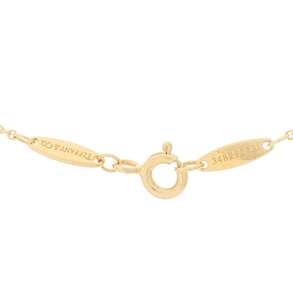 Tiffany 18K Yellow Gold Diamond .43ct Elsa Peretti Diamonds by the Yard Pendant Necklace 5 of 6