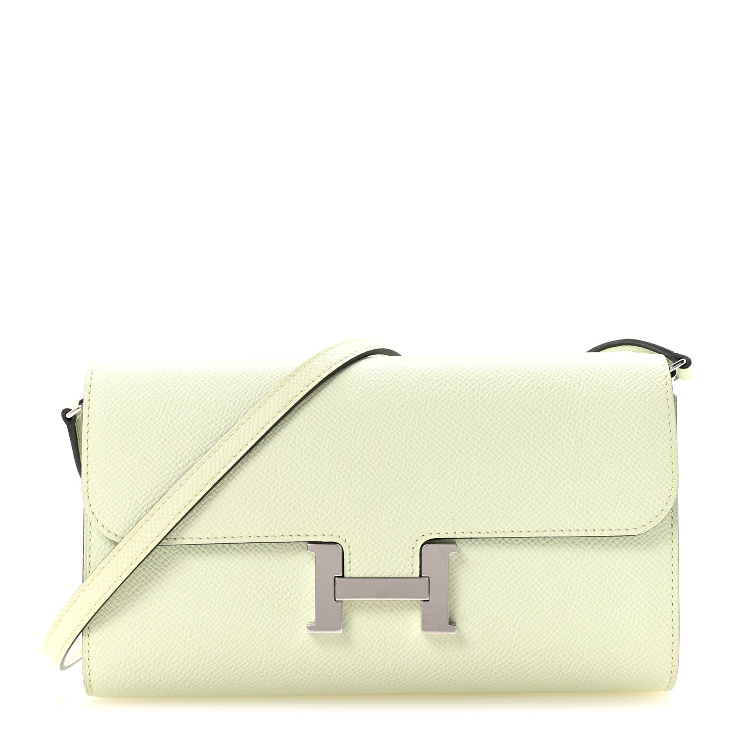 Hermes Epsom Constance Long To Go Wallet Vert Fizz 1 of 10