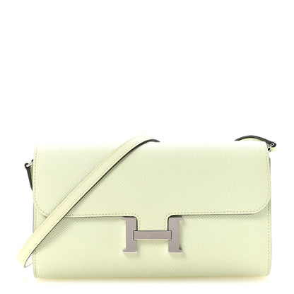 Hermes Epsom Constance Long To Go Wallet Vert Fizz 1 of 10
