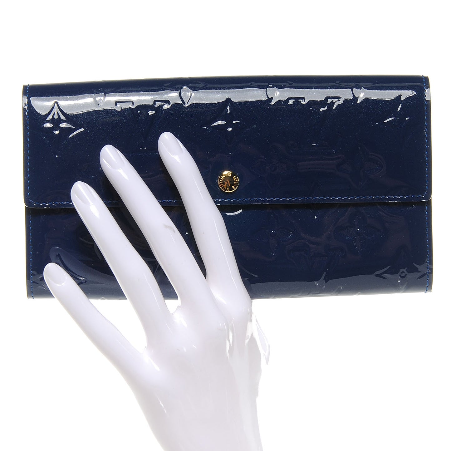 Vernis Sarah Wallet Grand Blue