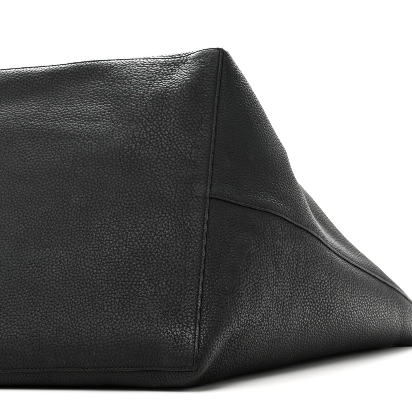Grained Calfskin Park Tote XL Black