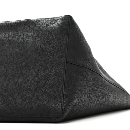 The Row Grained Calfskin Park Tote XL Black 10 of 10