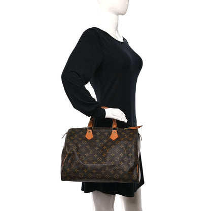 Louis Vuitton Monogram Speedy 35 2 of 12