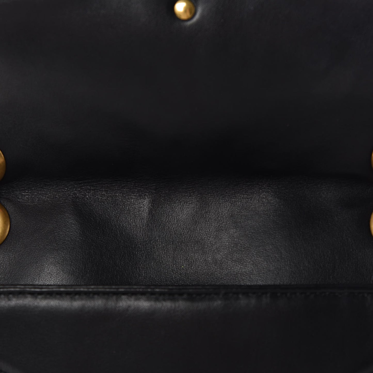 Calfskin Matelasse Small GG Marmont Shoulder Bag Black