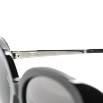 Louis Vuitton Acetate Bluebell Sunglasses Z0693W Black Glitter 5 of 7