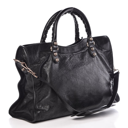 Balenciaga Agneau Giant 12 Rose Gold Hardware City Black 4 of 10