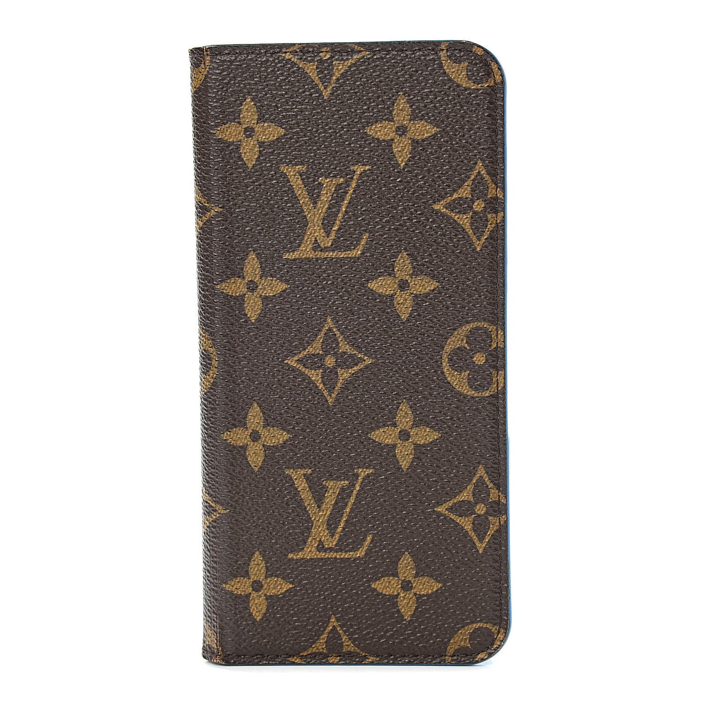 Monogram iPhone 6 Plus Folio Case Blue