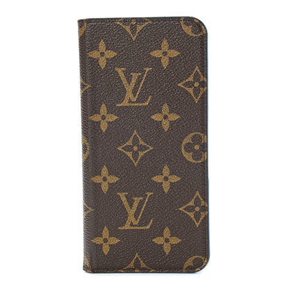 Louis Vuitton Monogram iPhone 6 Plus Folio Case Blue 1 of 11