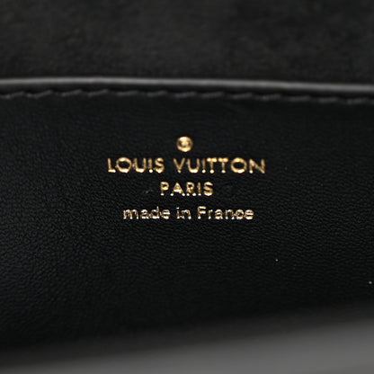 Louis Vuitton Lambskin Quilted Twist MM Black 7 of 10