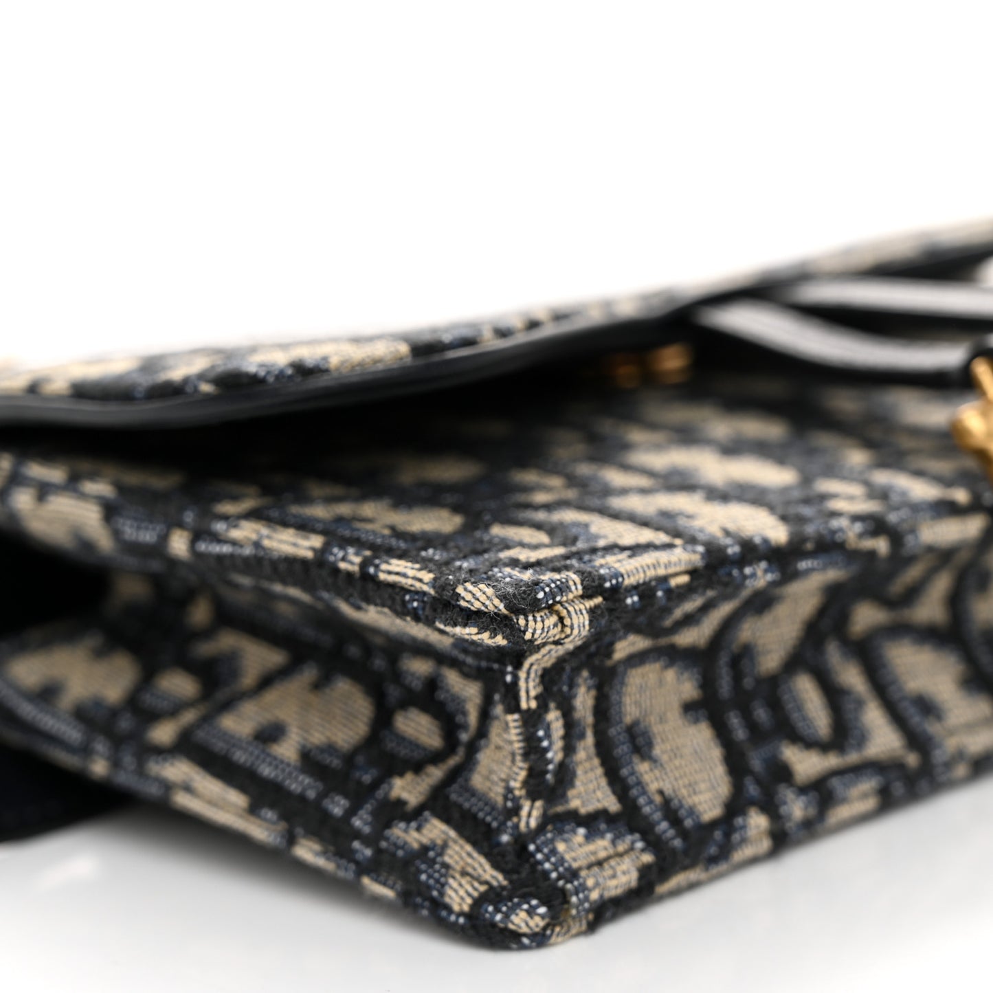 Oblique Saddle Belt Bag Blue