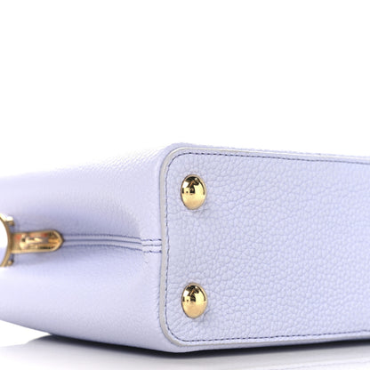 Louis Vuitton Taurillon Braided Chain Capucines BB Iris Creme 8 of 9