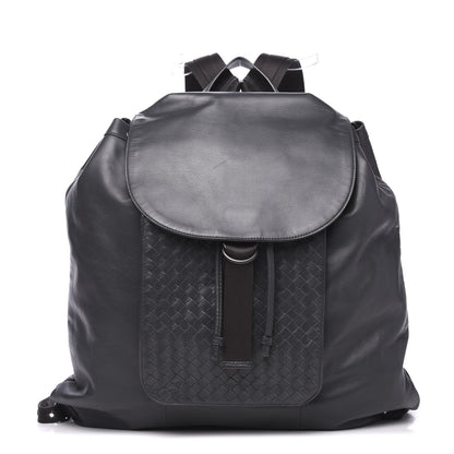 Bottega Veneta Light Calf Intrecciato Backpack Ardoise 1 of 11