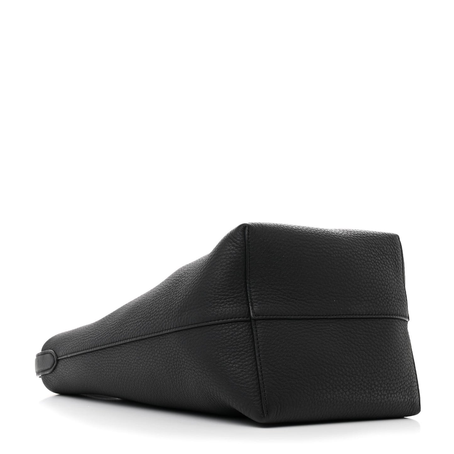Grained Calfskin Medium N/S Park Tote Black