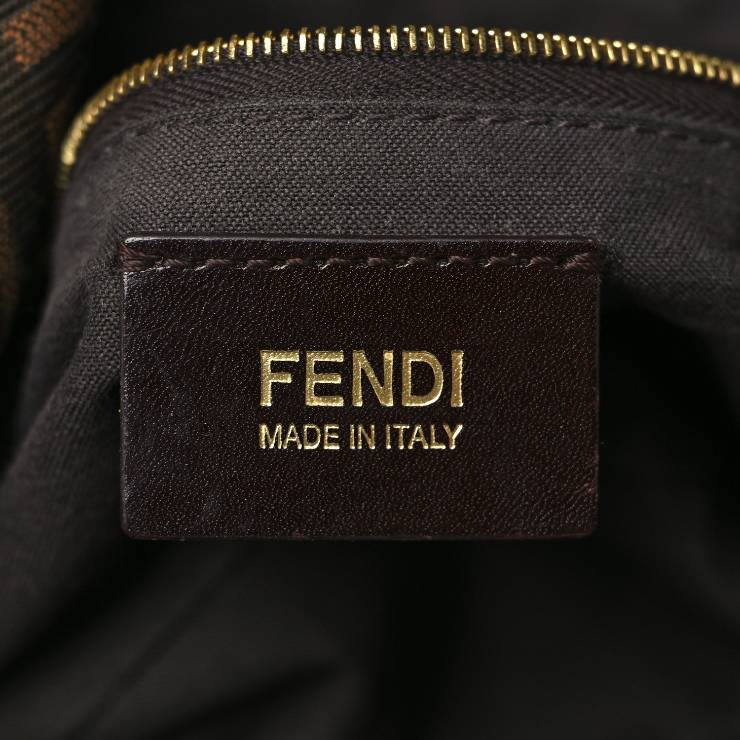Fendi Zucca Maxi Baguette Bag Tobacco 6 of 11