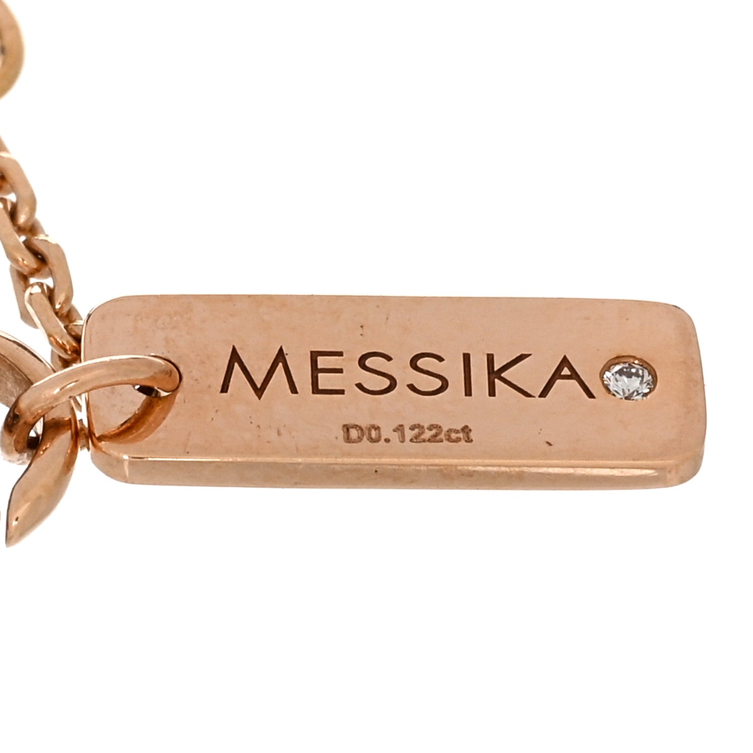 Messika 18K Rose Gold Diamond Baby Move Bracelet 3 of 4