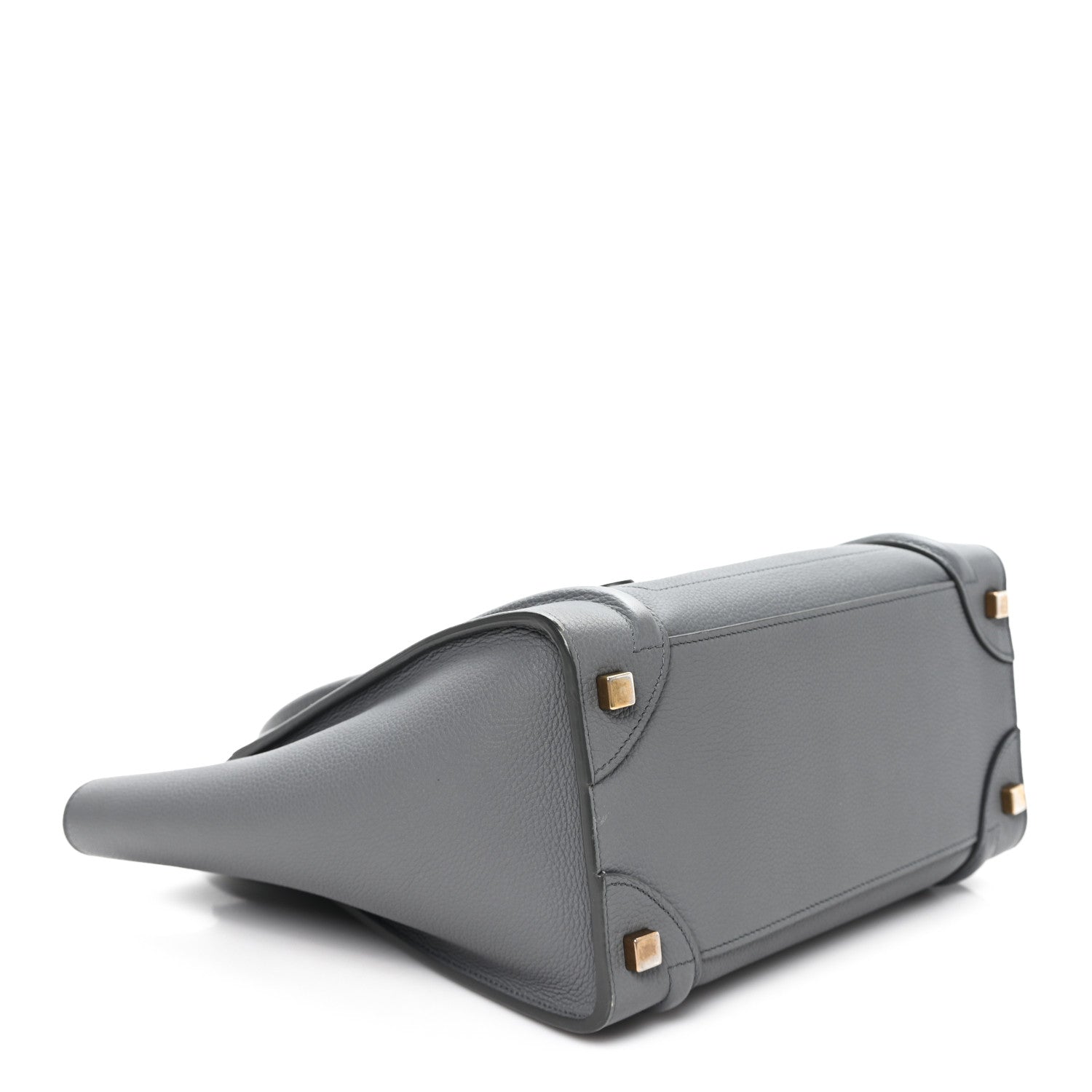 Celine Baby Drummed Calfskin Micro Luggage Kohl 1818480 – FASHIONPHILE