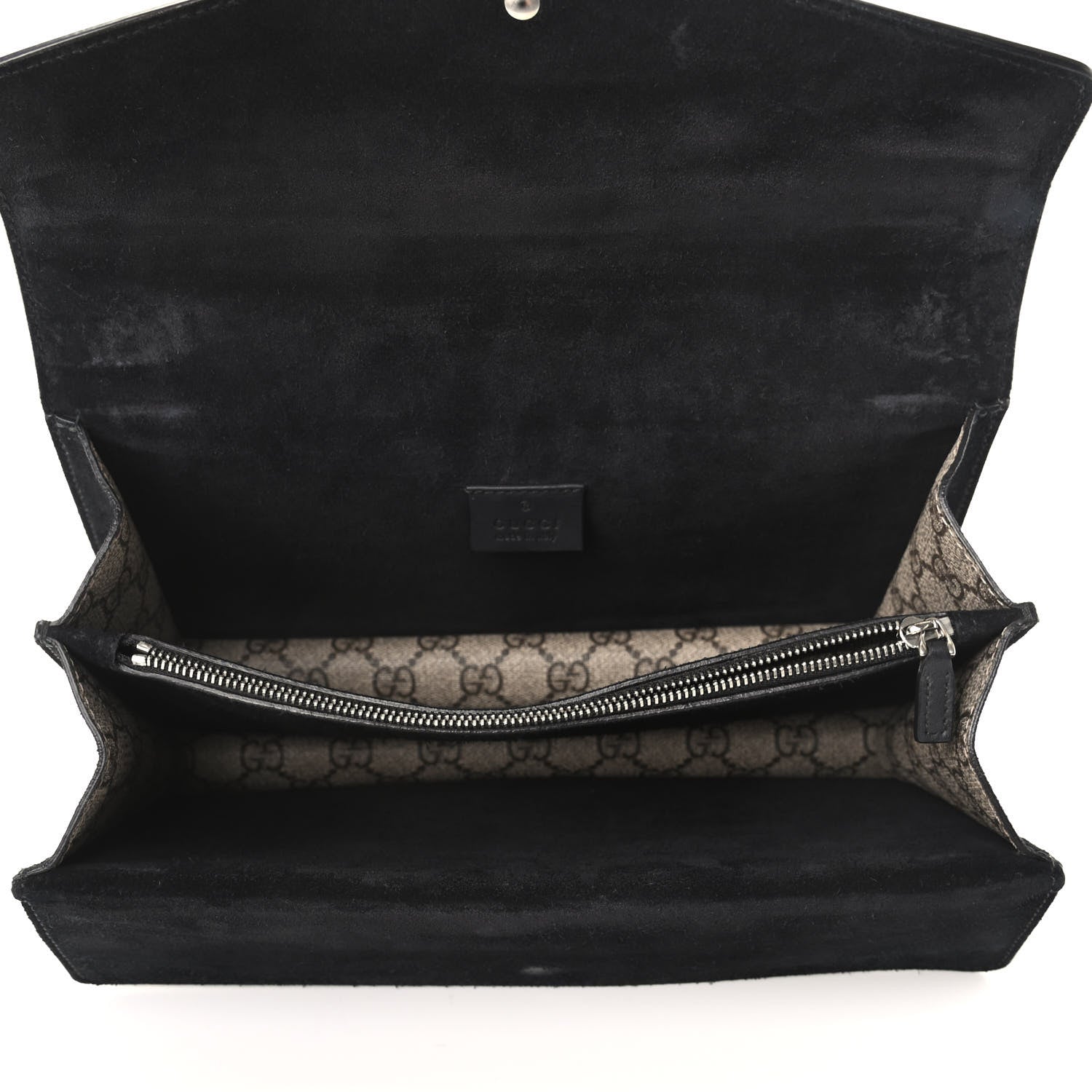 Gucci GG Supreme Monogram Small Dionysus Shoulder Bag Black 5 of 9