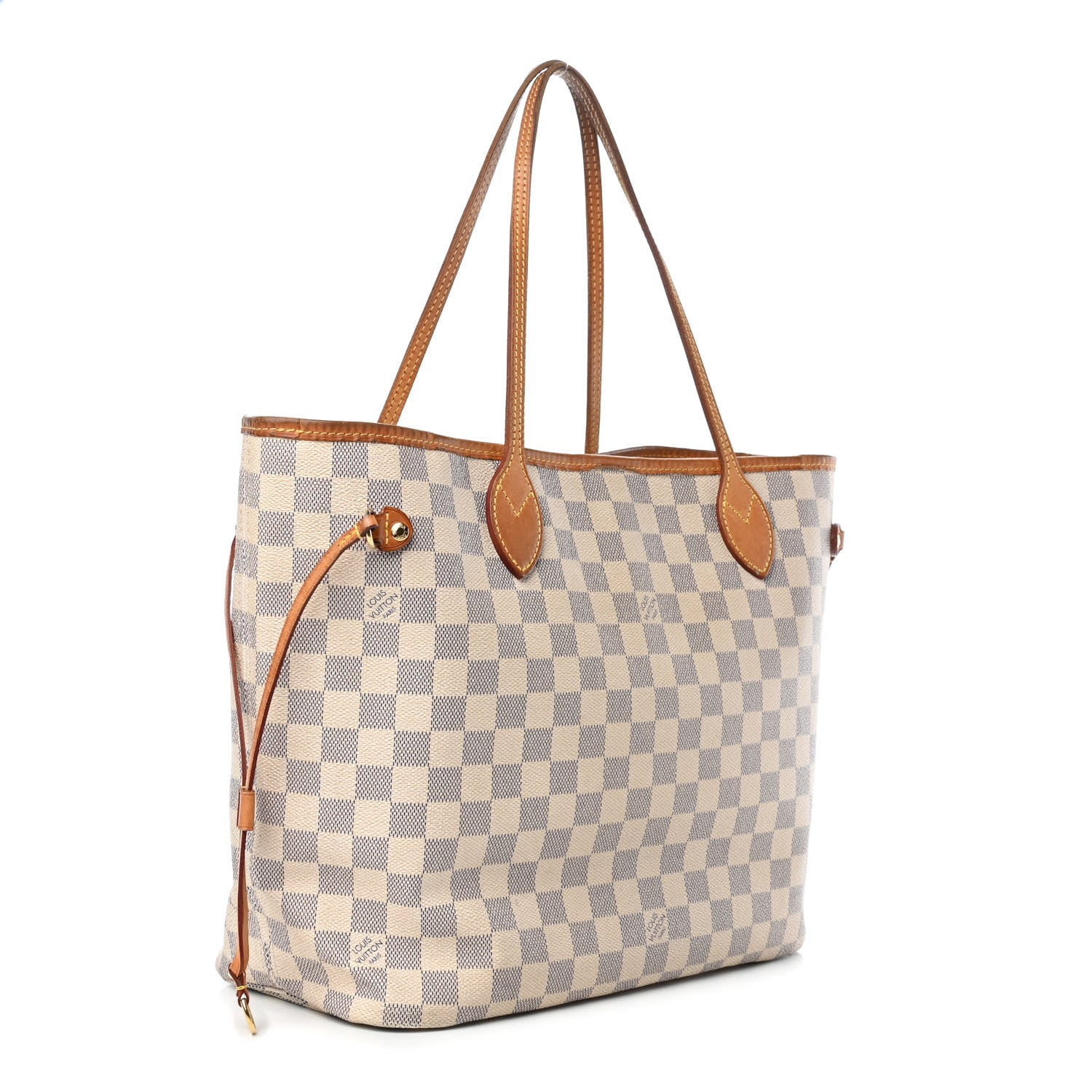 Louis Vuitton Damier Azur Neverfull MM 2 of 4