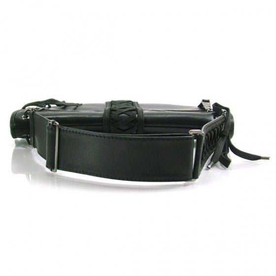 Leather Admit It Hobo Black