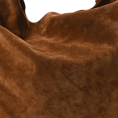Saint Laurent Suede Amalia Hobo Caramel Cognac 9 of 11