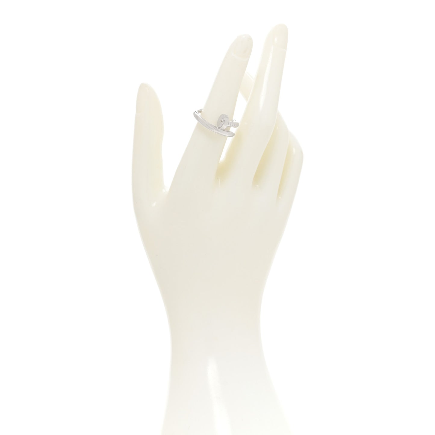 18K White Gold Juste Un Clou Ring 55 7.25