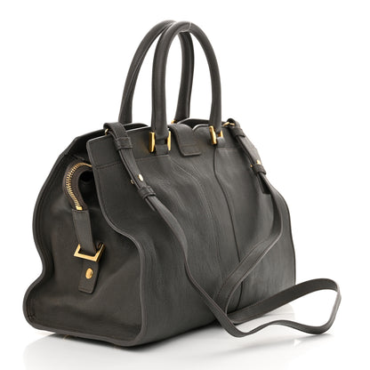 Saint Laurent Sheepskin Small Cabas Chyc Grey 3 of 13