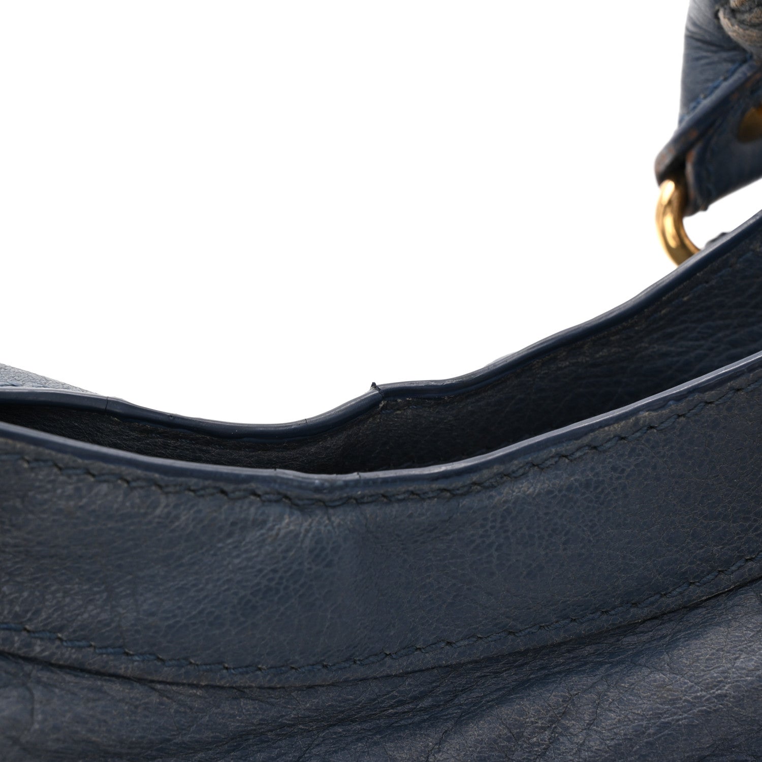 Balenciaga Agneau Giant 12 Gold Hardware Town Bleu Persan 12 of 13