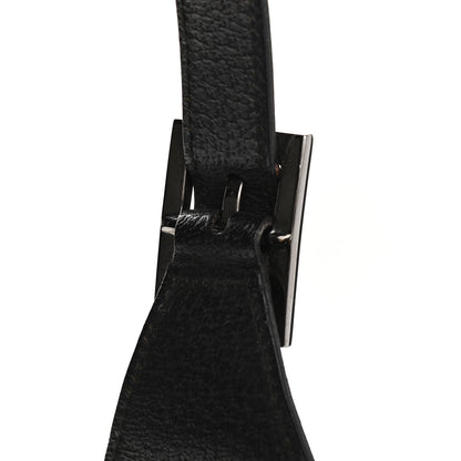 Gucci Canvas Small Jackie O Hobo Black 12 of 14
