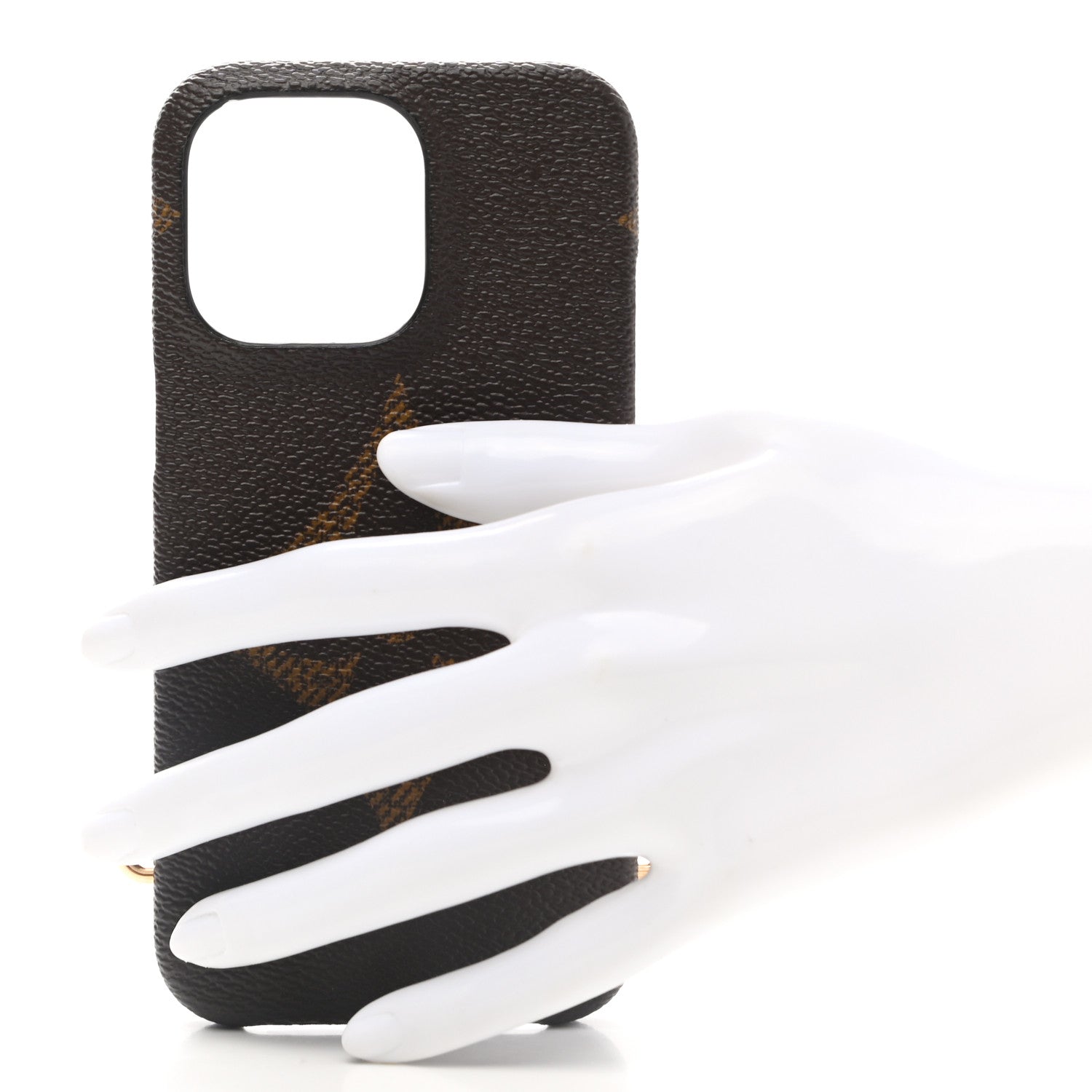 Louis Vuitton Reverse Monogram Giant iPhone 13 Pro Bumper On Strap 2 of 8