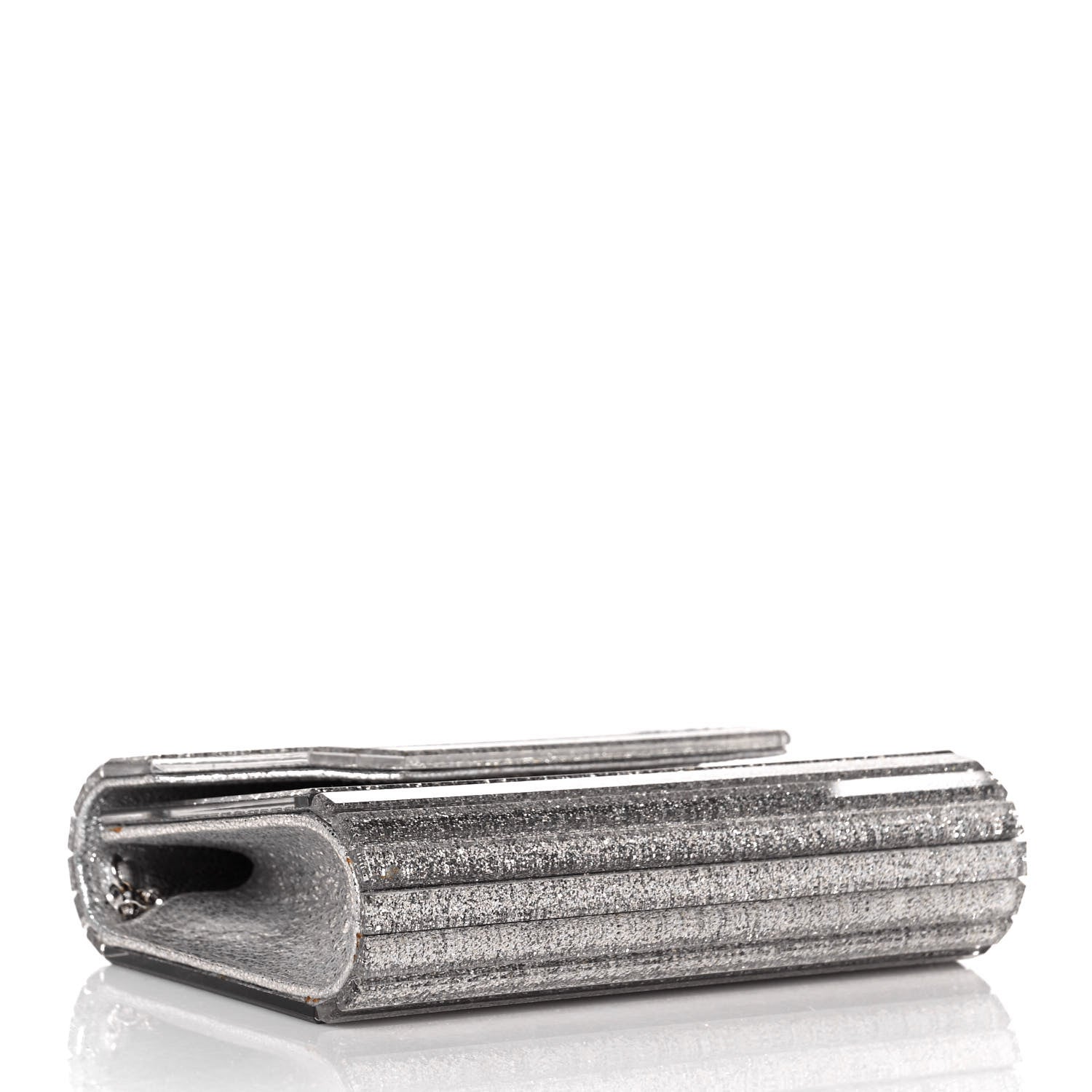 Jimmy Choo Acrylic Glitter Candy Clutch Champagne 3 of 7