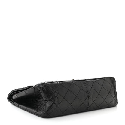 Chanel Aged Calfskin Quilted 2.55 Reissue 226 Flap Black 4 of 10