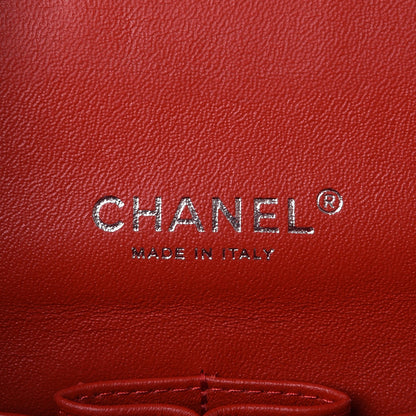 Chanel Lambskin Quilted Maxi Double Flap Red 7 of 11
