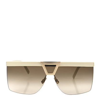 Saint Laurent Acetate Palace Mask Sunglasses SL 537 White 2 of 7