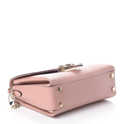 Gucci Dollar Calfskin Interlocking G Top Handle Shoulder Bag Soft Pink 4 of 8