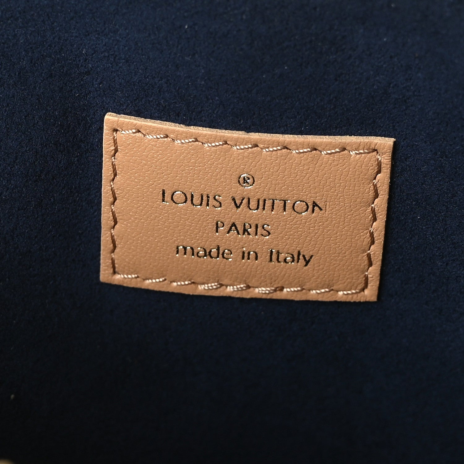 Louis Vuitton Lambskin Embossed Monogram Coussin PM Camel 7 of 9