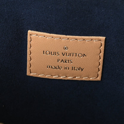 Louis Vuitton Lambskin Embossed Monogram Coussin PM Camel 7 of 9