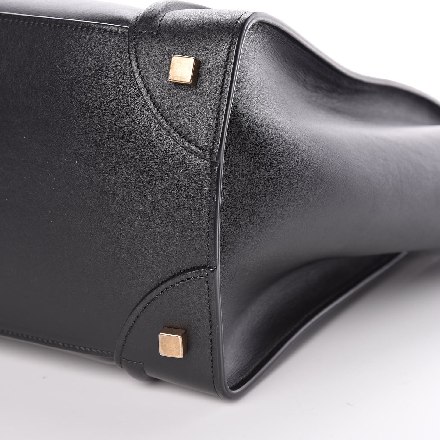 Smooth Calfskin Mini Luggage Black
